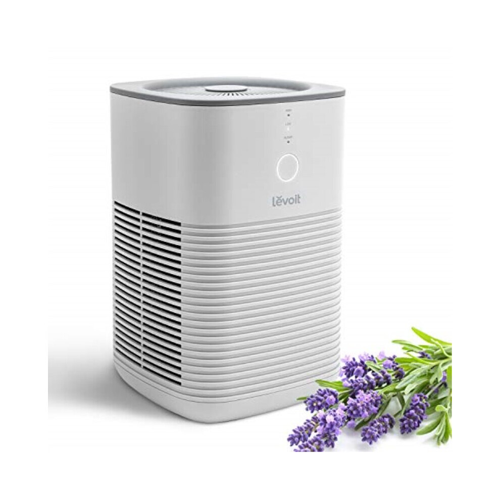 LEVOIT Air Purifier for Home Bedroom, HEPA Air Fresheners Filter, Small Room Air Cleaner with Fragrance Sponge for Smoke, Allergies, Pet Dander, Odor,