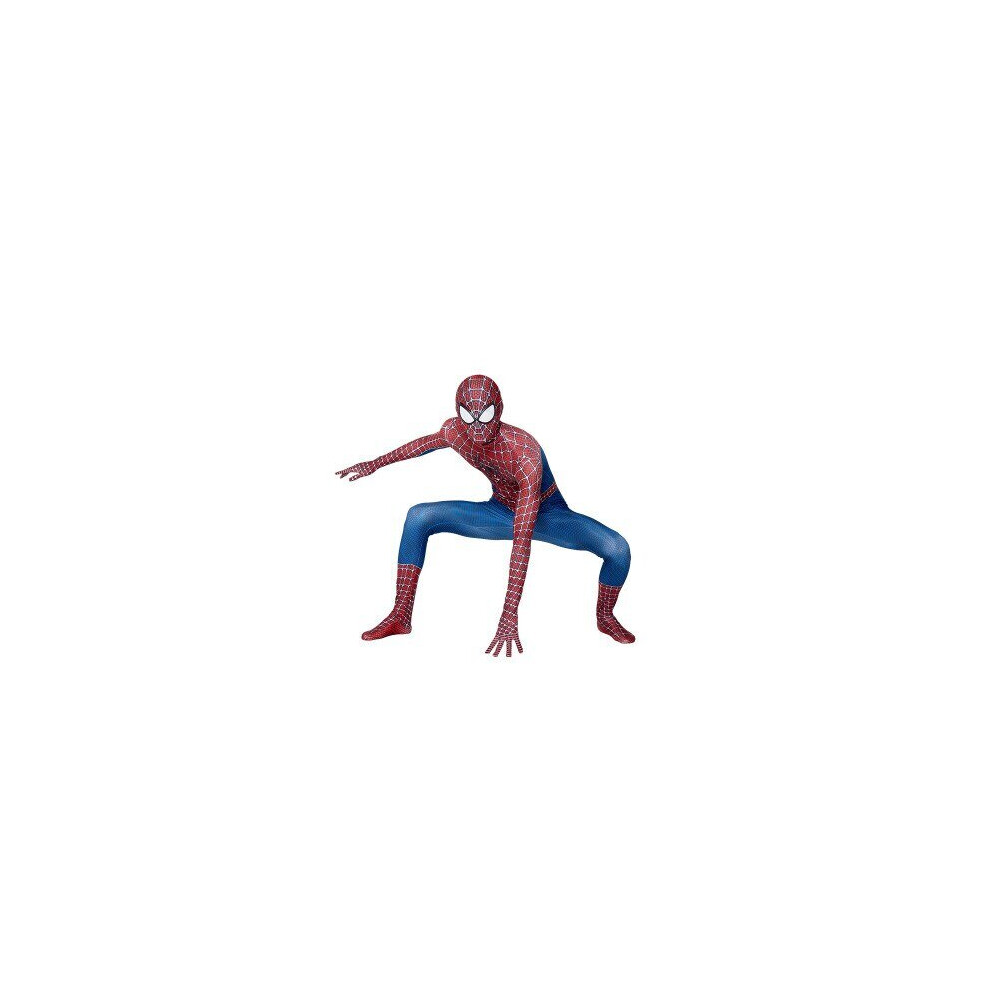 (7Tommy, 170 (161-170cm)) 15 styles Spiderbay Man Cosplay Amazing Spidermans Halloween Costume Peter Parker Zentai Suit Superhero Bodysuit For Kids Ad
