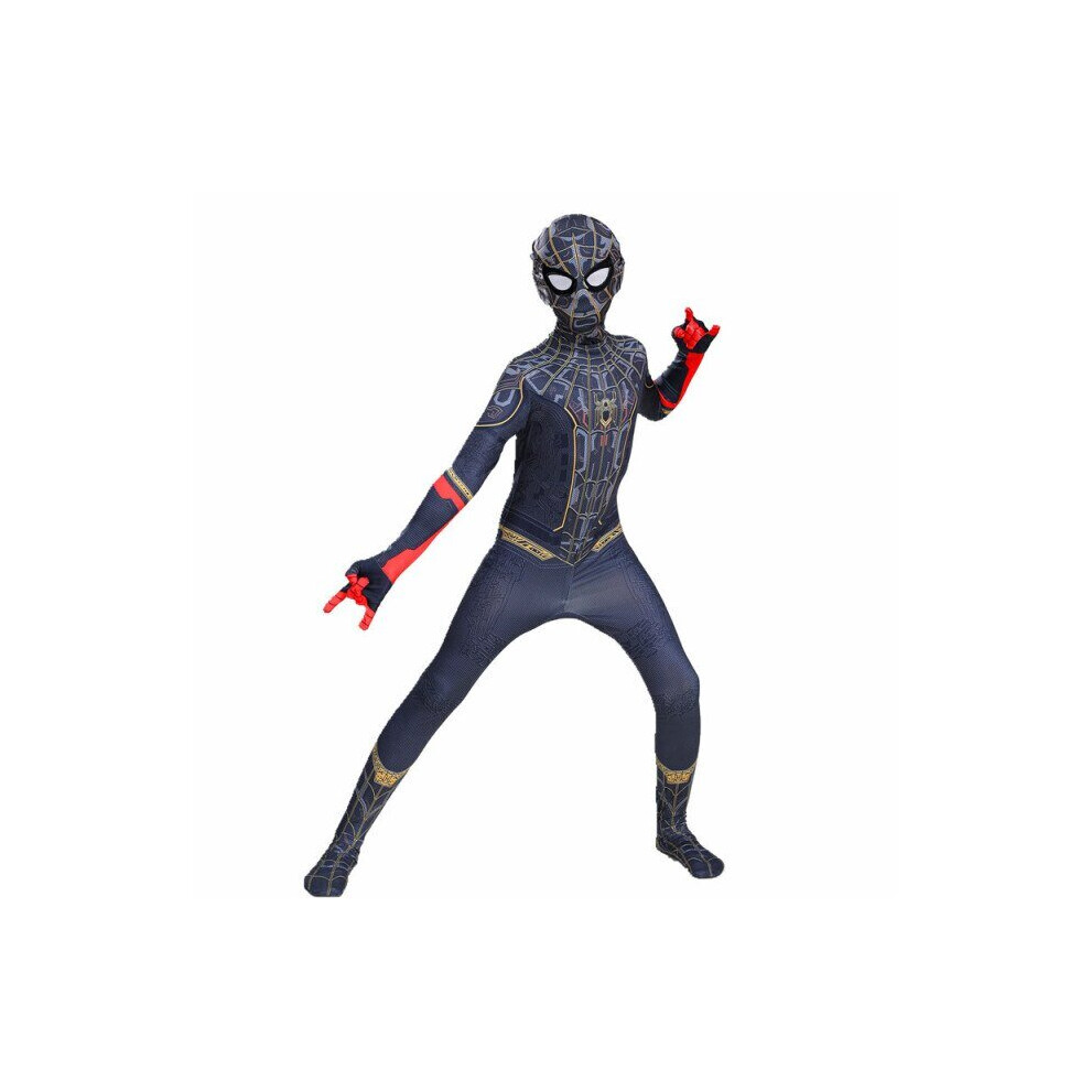 (14, 170 (161-170cm)) 15 styles Spiderbay Man Cosplay Amazing Spidermans Halloween Costume Peter Parker Zentai Suit Superhero Bodysuit For Kids Adult