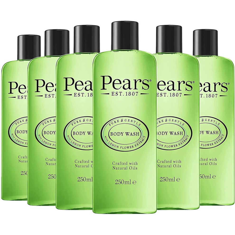 Pears Pure And Gentle Body Wash With Lemon Flower Extract 750Ml