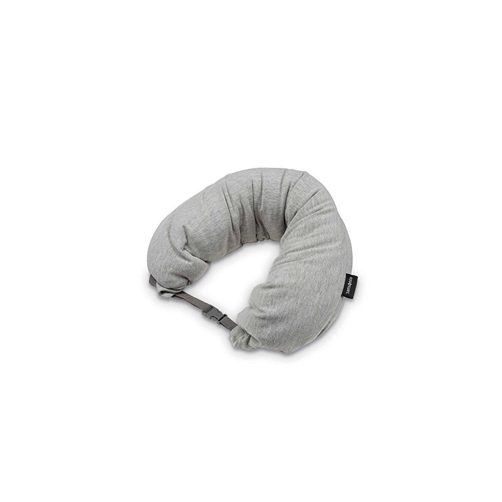 Samsonite Microbead 3-in-1 Neck Travel Pillow, Frost Grey, One Size