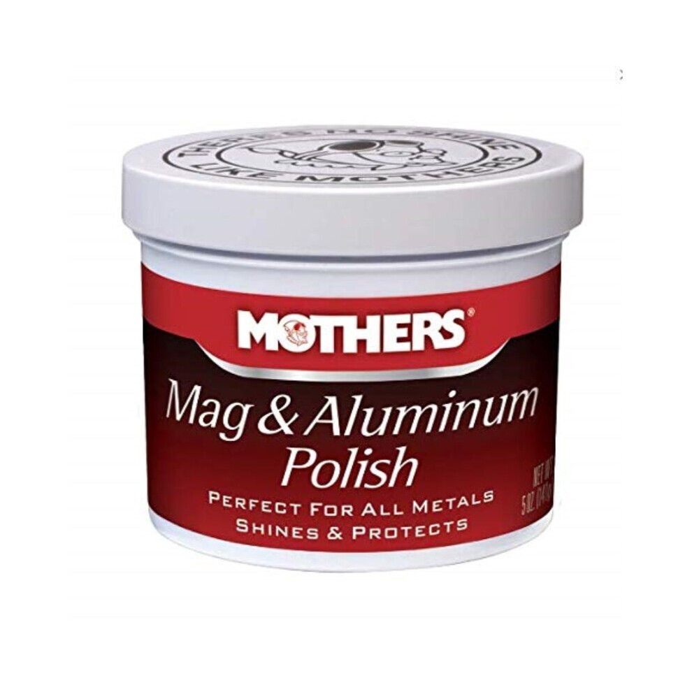 Mothers Paste Mag & Aluminum Polish 5 oz. For Metals