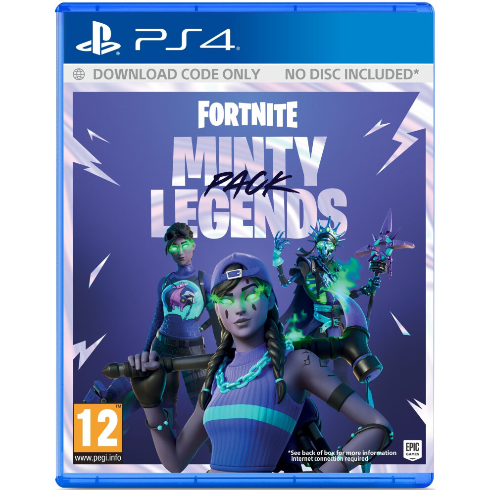 Fortnite: Minty Legends Pack CODE IN A BOX (PS4)