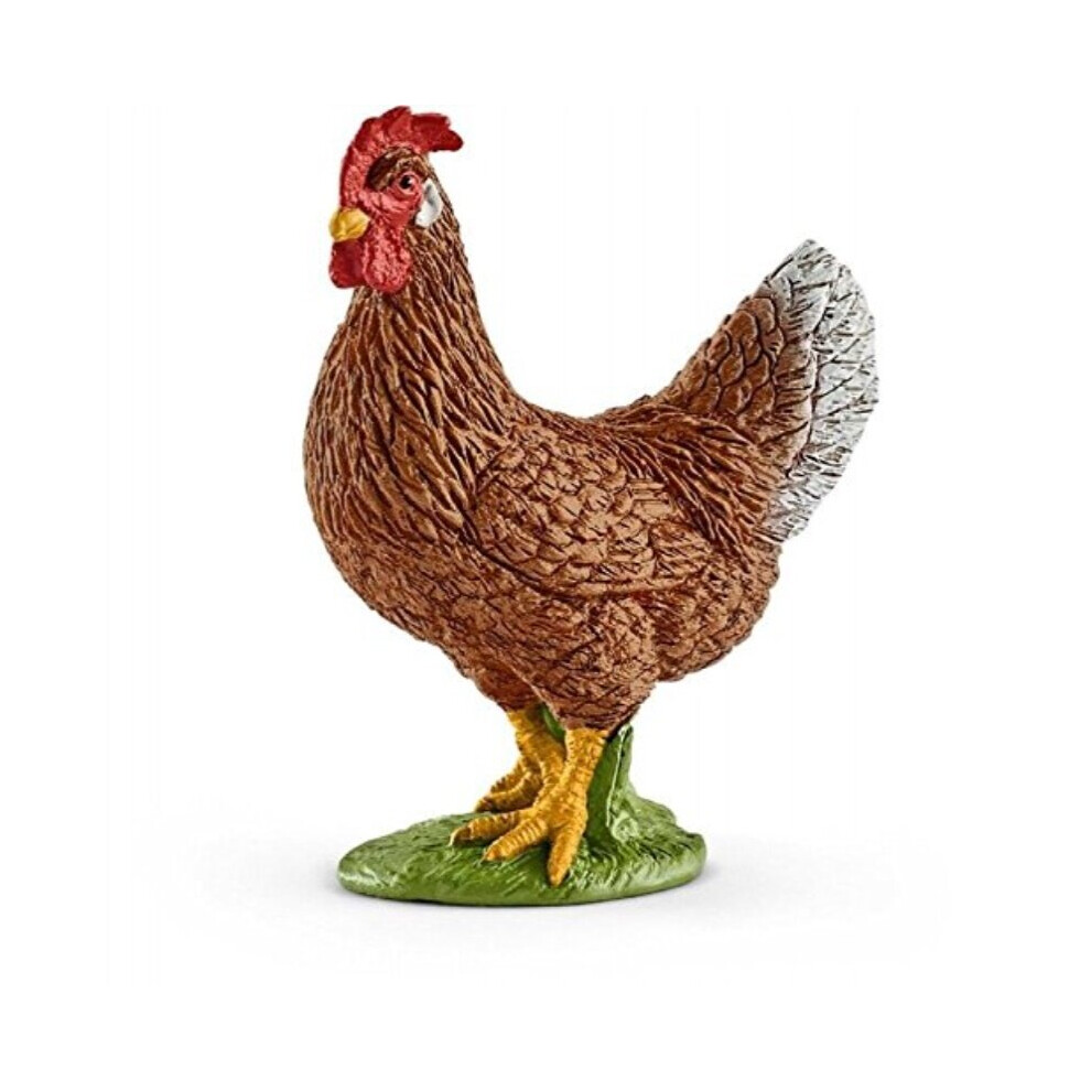 Schleich Farm World, Animal Figurine, Farm Toys For Boys And Girls 3-8 Years Old, Hen