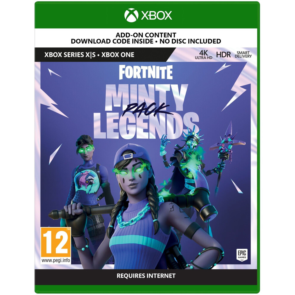 Fortnite: Minty Legends Pack CODE IN A BOX (Xbox One/Series X)