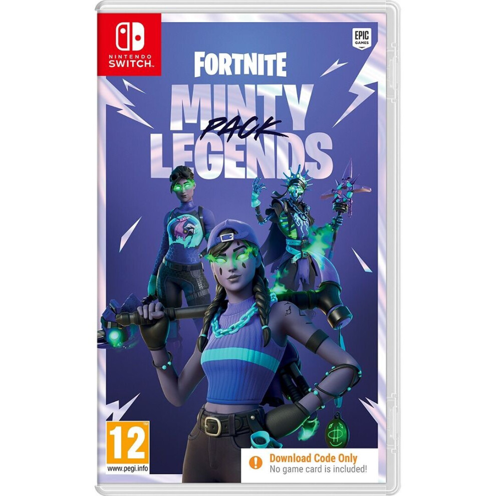 Fortnite: Minty Legends Pack CODE IN A BOX (Switch)