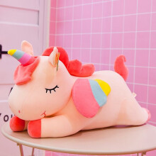 (Pink, 40cm/15.7inch) Unicorn Stuff Toy Stuffed Doll Plush Pillow Cushion Kids Grils Birthday Gift