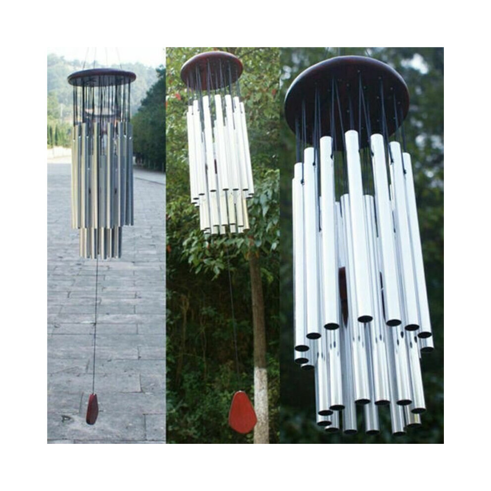 Large 27 Tubes Windchime Chapel Bells Wind Chimes Outdoor Garden Home Decor