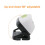 (Black) LED Motion Sensor Headlamp Headlight USB Rechargeable 10