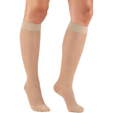 Truform Knee High Support Stockings - Size- X-Large, Color- Nude