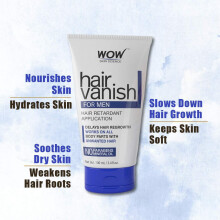 WOW Hair Vanish For Men - No Parabens & Mineral Oil, 100ml