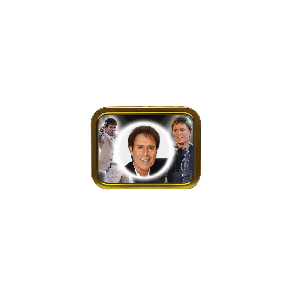 Personalised Gift Products Icon Legend Cliff Richard Tobacco Tin Gift & Smoking Products