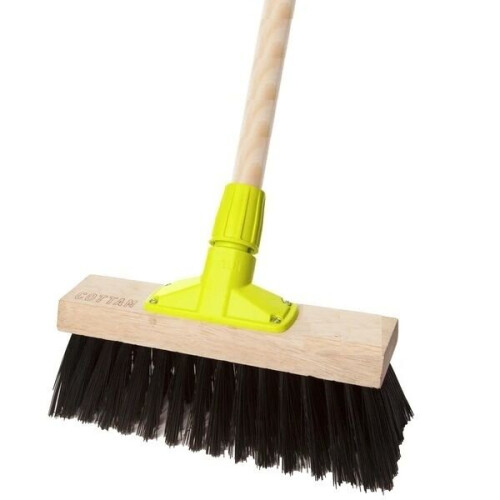 Yard Scavenger Broom Head & Handle 13"