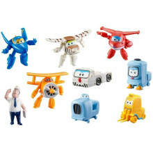 Super Wings Auldey Blind Bags - Mini Figures for Preschool, Party Filler, 1 Mystery Figure in Foil Case, Age 3+