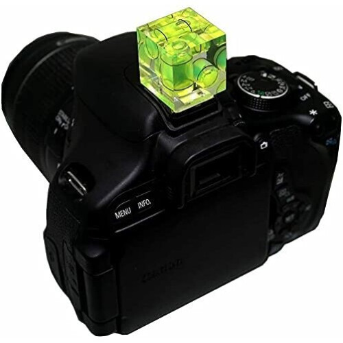 Ezi-Tech NEW THREE 3 AXIS TRIPLE BUBBLE SPIRIT LEVEL FLASH HOT SHOE MOUNT 2