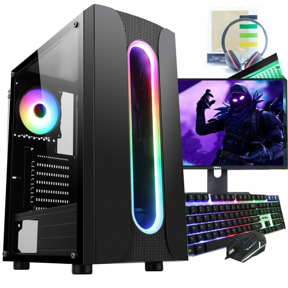 (Intel i7 2nd Gen, 8GB DDR 3) FAST i3 i5 i7 Desktop Gaming PC 1TB 16GB NVIDIA GT 730-image-OPC-P8BY7G6-REFURBISHED