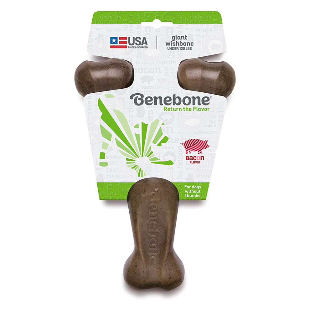 Photos - Dog Toy Benebone Wishbone Bacon (Small)