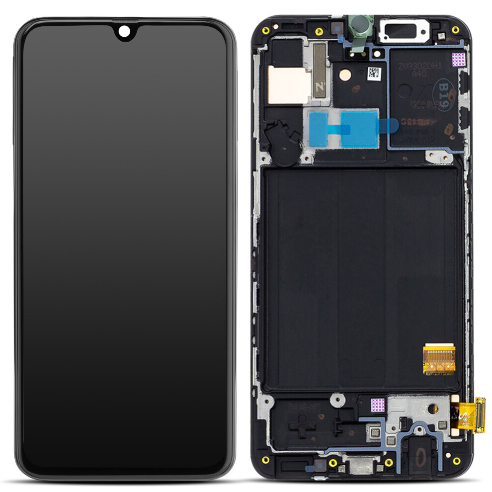 Samsung Complete Lcd Screen Block Galaxy A40 Original Touchscreen Black