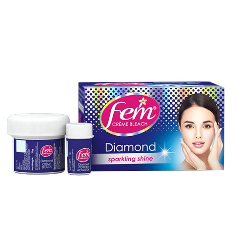 Fem Diamond Creme Bleach, 30 Gm 1