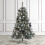 Festive Feeling: Snow Christmas  Tree 6ft Grey / Silver / White 1
