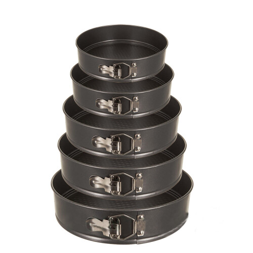 5pcs Spring Form Cake Baking Mould Set