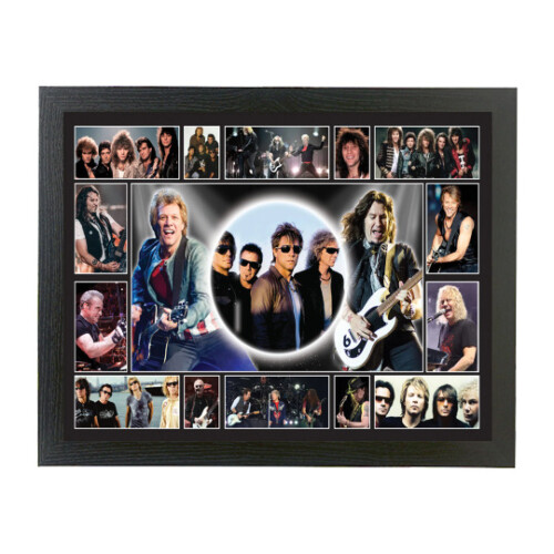 Icon Legends Bon Jovi Framed Picture Gift