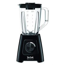 Tefal Blendforce II Standard Blender with Plastic Jug, 600W, 1.5L, Black, BL420840