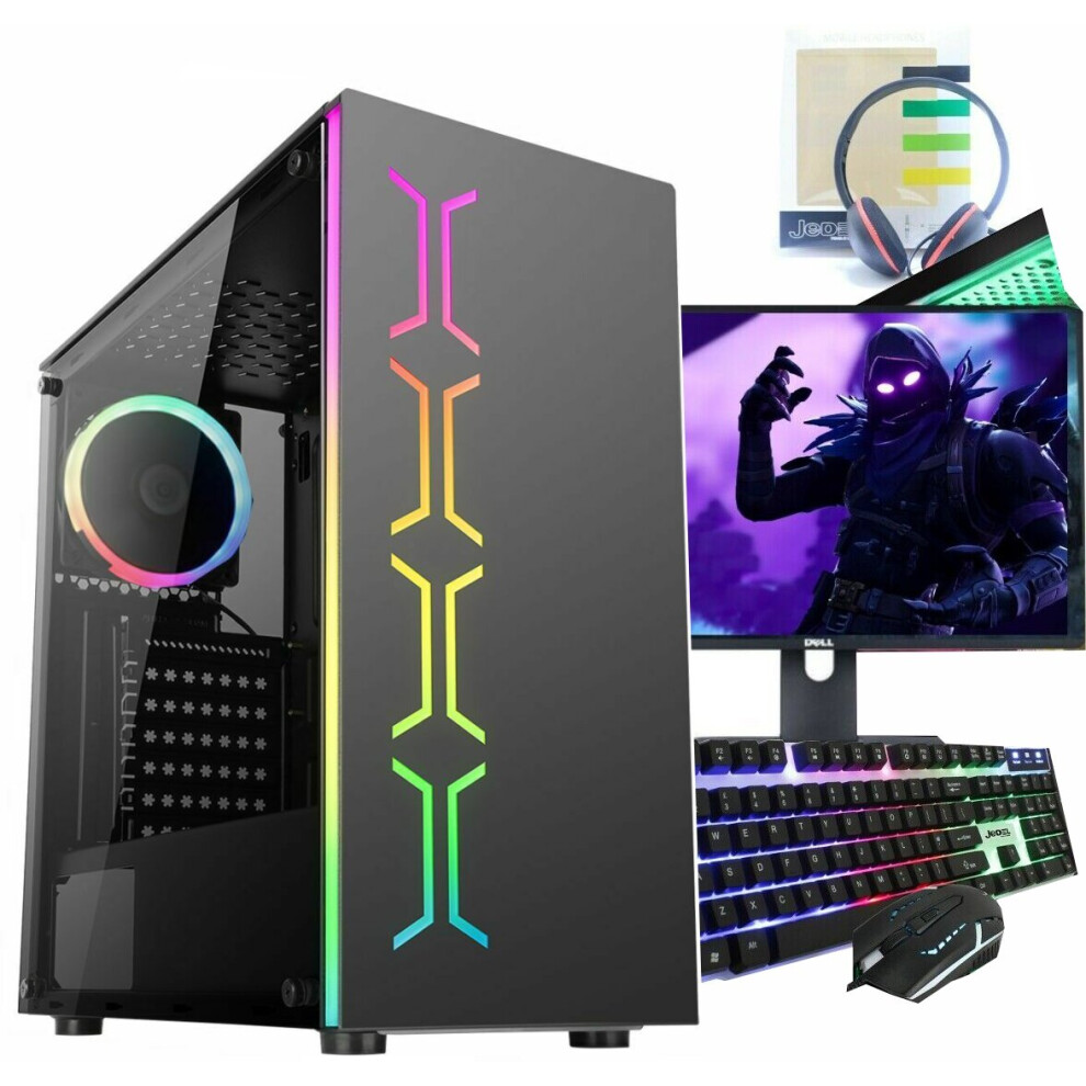 (Intel i3 2nd Gen, 8GB DDR 3) ULTRA FAST i3 i5 i7 Desktop Gaming PC 2TB 16GB NVIDIA GTX 1660-image-OPC-P8JJ8NS-REFURBISHED