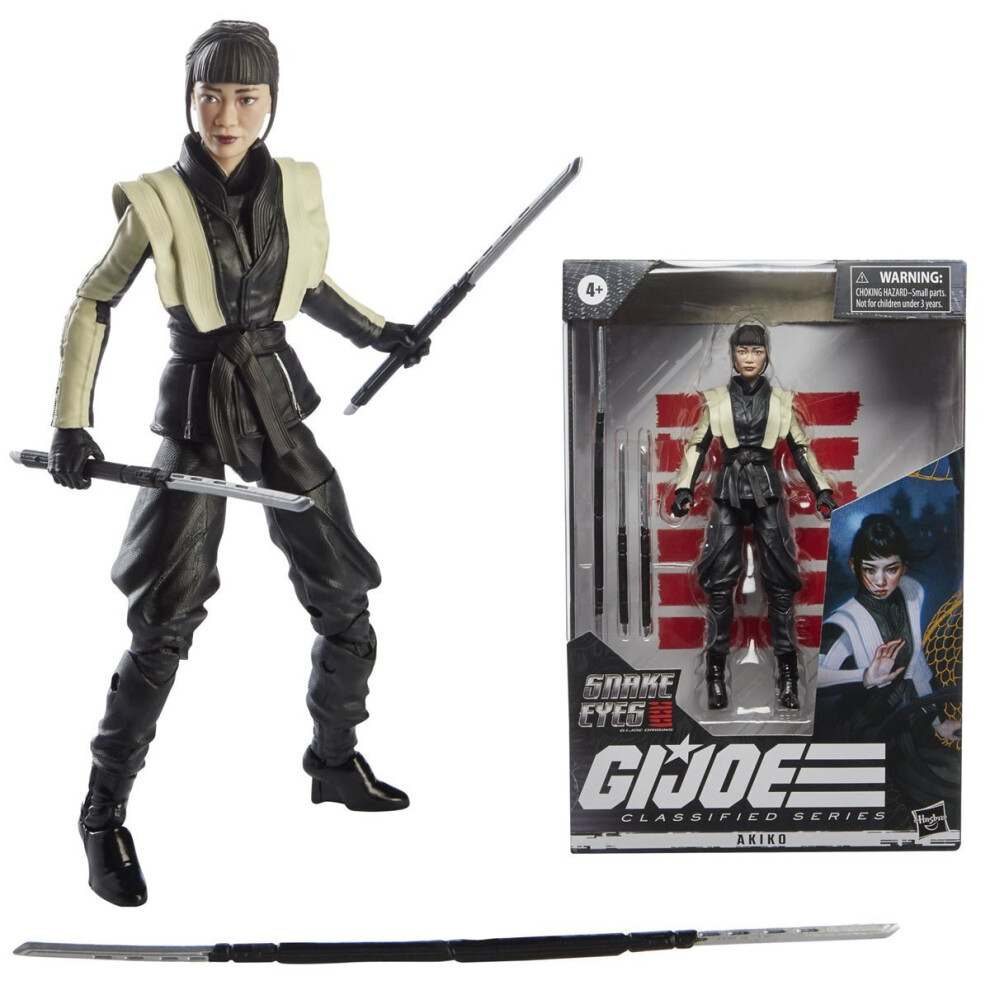 G.I. Joe Classified Series 6" Snake Eyes: Origins Akiko Action Figure