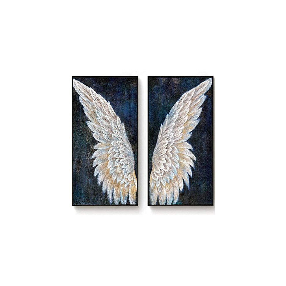 YALKIN Compatible for Angel Wings Diamond Dotz Art (11.8x21.65 inch, 2 Packs) DIY 5D Diamond Painting Kits for Adults Kids, Full Round Drill Embr