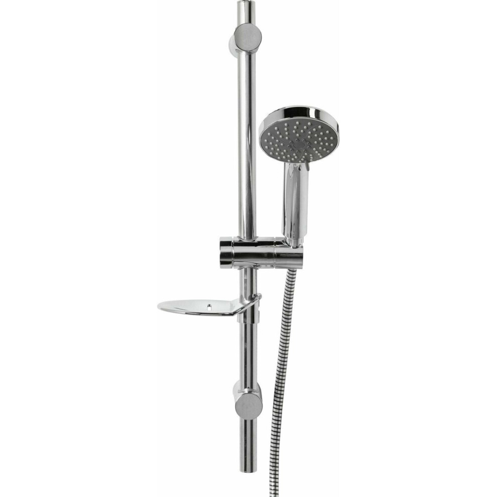 Home 4 Function Pvc Shower Head & Kit - Chrome 5056075032168