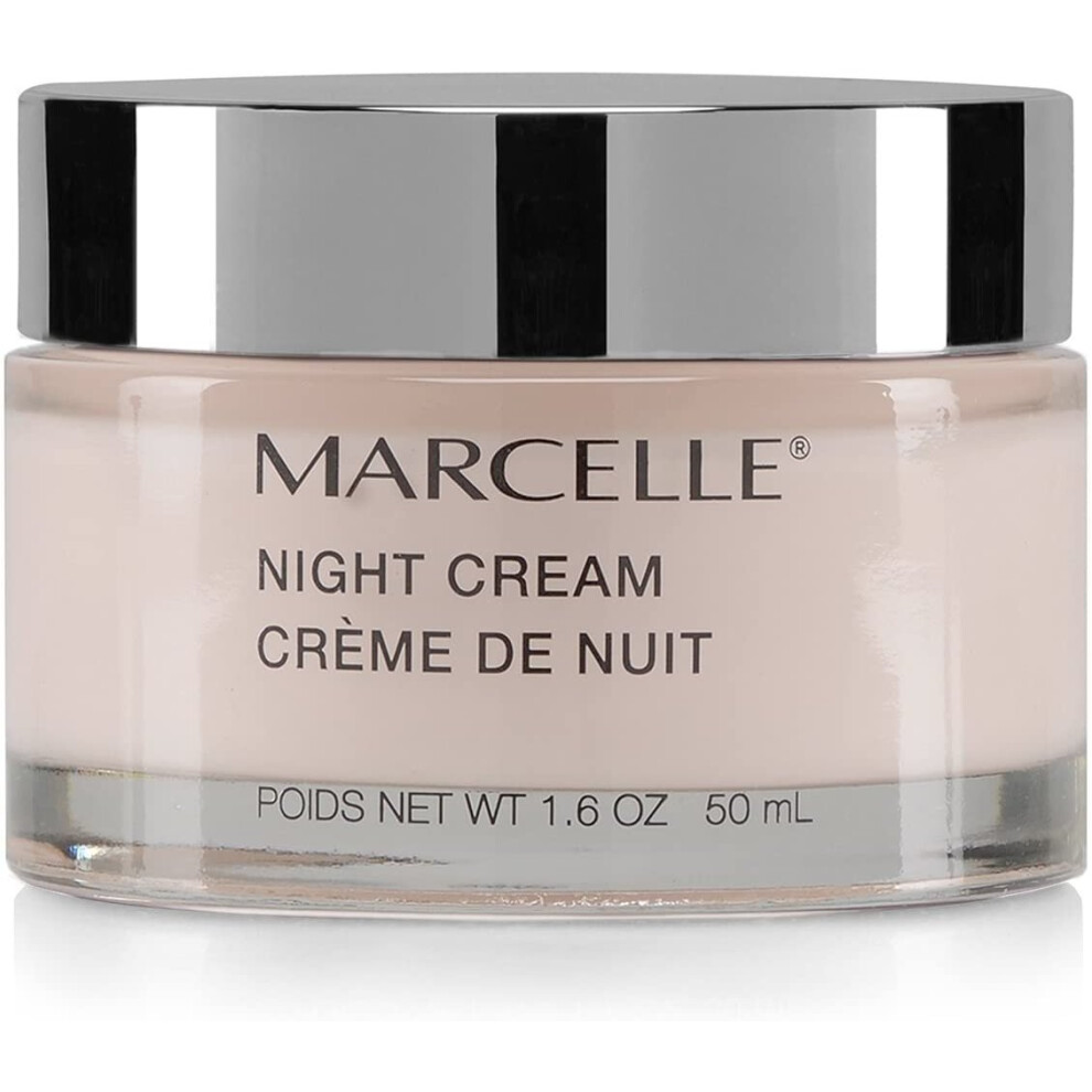 Marcelle Cream Night 50Ml, Hydration For Sensitive Skin.