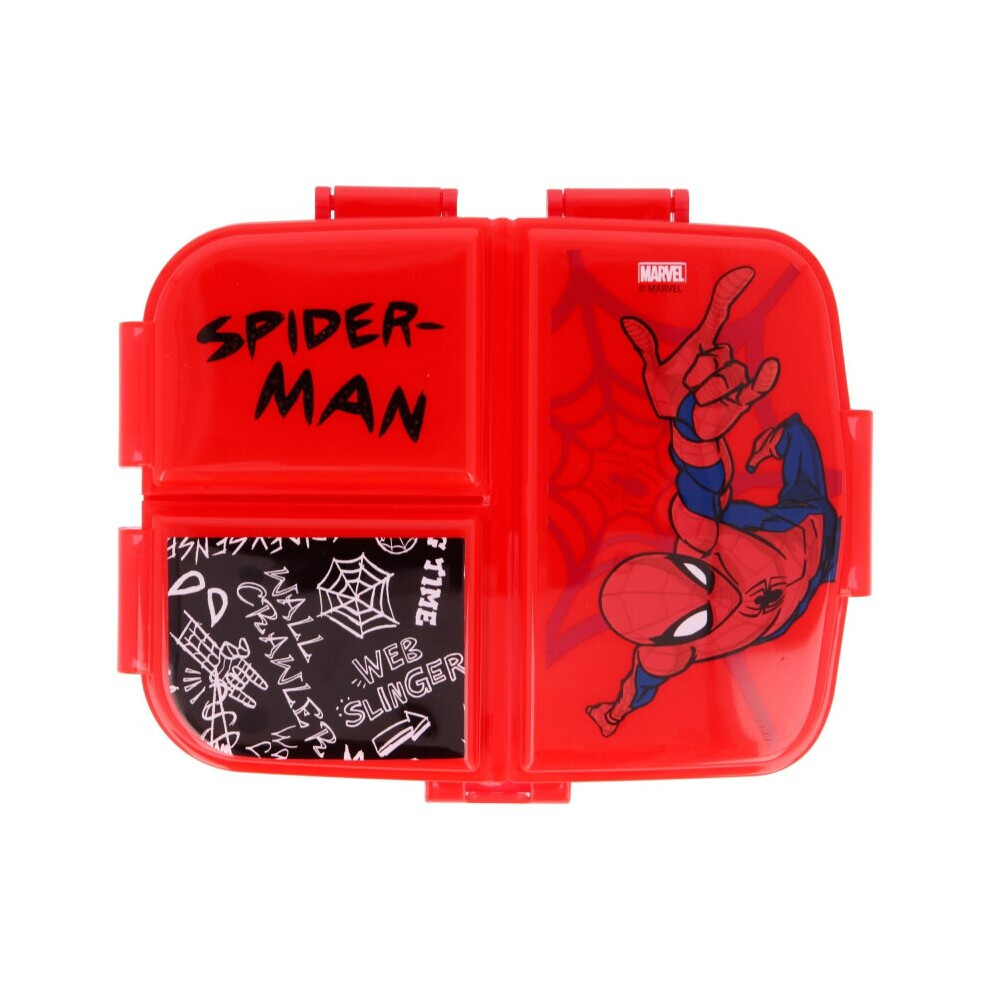 Spiderman XL Multicompartment Lunch Box