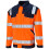 Dickies (Orange/Navy, S) Dickies High-Vis Industry Two Tone Work Jacket Coat 1