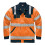 Dickies (Orange/Navy, S) Dickies High-Vis Industry Two Tone Work Jacket Coat 2