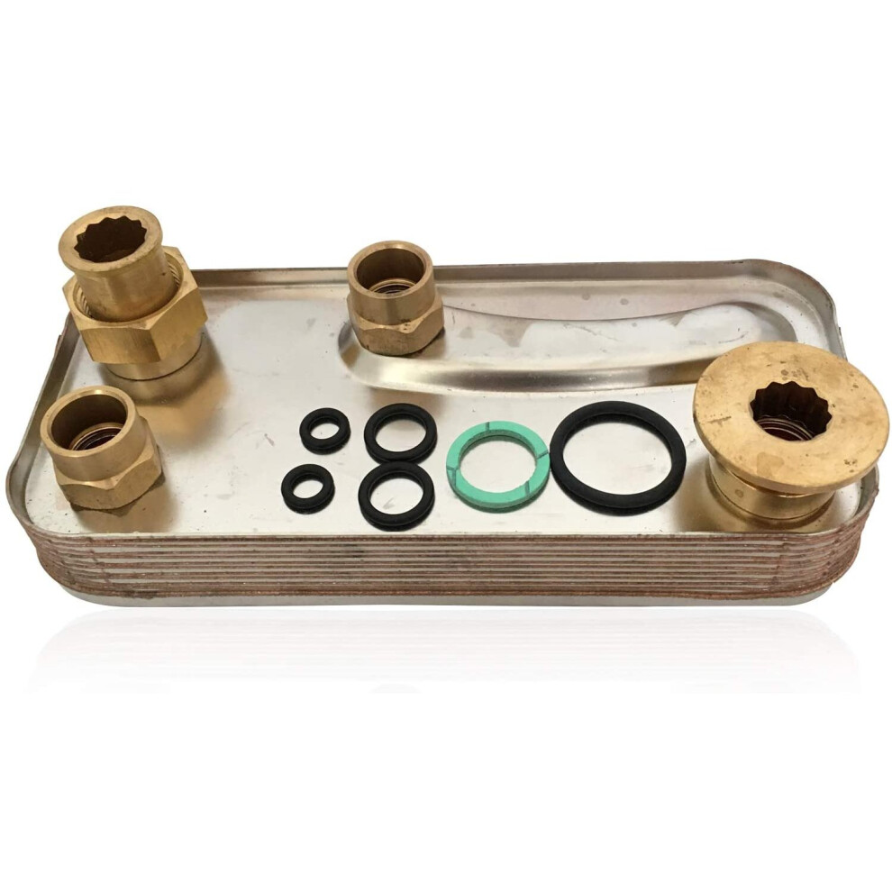 Hts Worcester 28Cdi Fsp Lpg Combi Plate Heat Exchanger (14 Plate) 87161429030