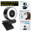 2K HD Autofocus USB 2.0 Webcam With LED Ring Light 360 Adjustable For PC/Laptop 1