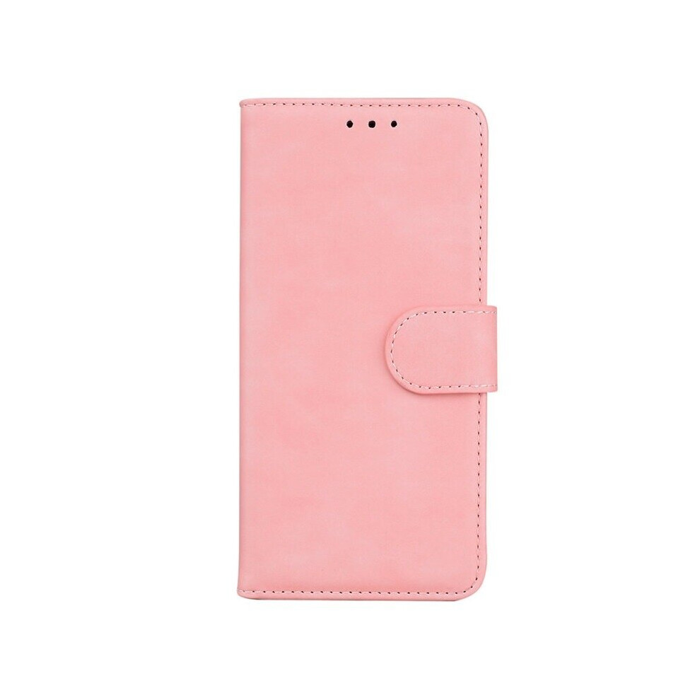 Kilovo (Iphone 13 Mini, Pink) Classic Leather Card Slot Wallet Case For Apple Iphone 13