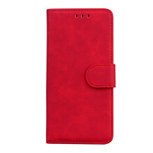 (iPhone 11Pro Max, Red) Classic Leather Card Slot Wallet Case For Apple iPhone 13
