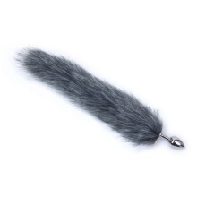 (Fox) Sexy Fox Butt Plug Tail Anal Toys For Women Adult Sex Product Men Butt Plug Stainles Steel Anal Plug Sex Toys For Couple Cosplay