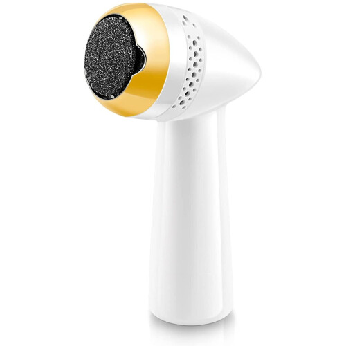 (Gold) CGBE Electric Callus Remover for Feet, Electronic Vacuum Foot File, Portable Rechargeable Dead Skin Remover for Feet,Ped