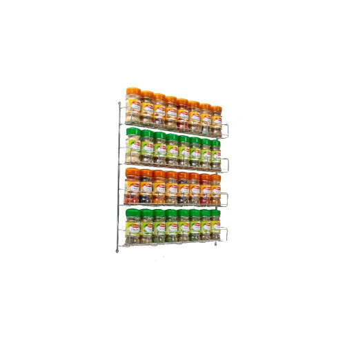NEO 4 Tier Spice Rack For Kitchen Door Cupboard or Wall