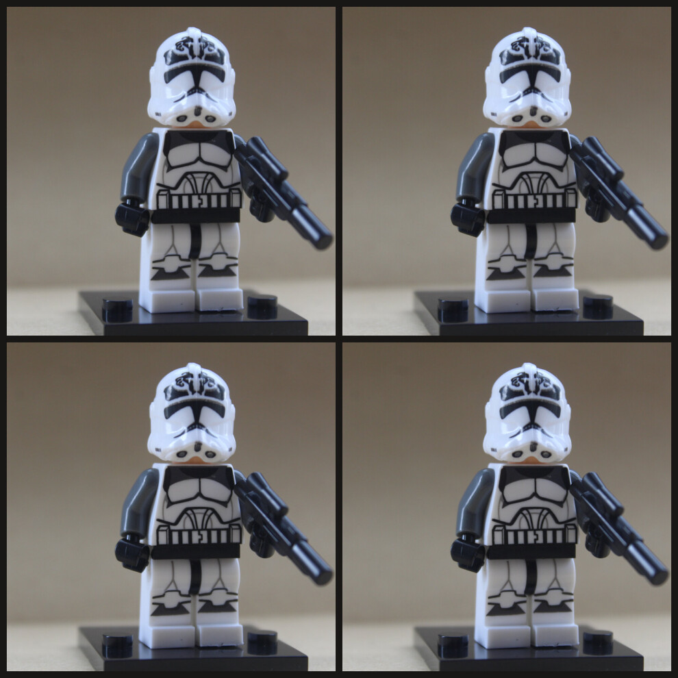 Novelty Gifts Uk (Wolf Pack Clone) Star Wars Clone Storm Troopers Fit Lego