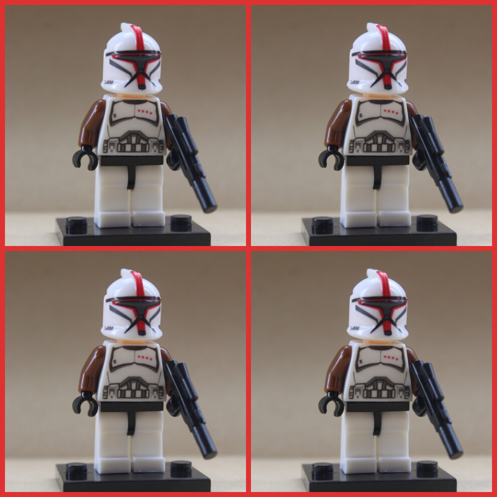 (shock clone troopers) Star Wars Clone Storm Troopers Fit Lego