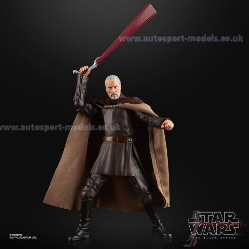Hasbro Star Wars: Angriff der Klonkrieger - Count Dooku - Black Series Actionfigur 2