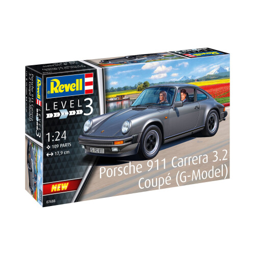 Revell Porsche 911 Carrera 3.2 Coupe 1:24 Revell Model Kit