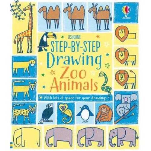 Step-by-step Drawing Zoo Animals