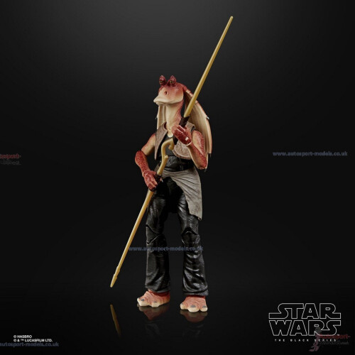 Hasbro Star Wars the Black Series Jar Jar Binks em escala de 6 polegadas The Phantom Menace 2