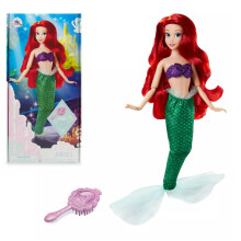Official Disney The Little Mermaid - Ariel Classic Doll with Brush WLL03 WA8LT