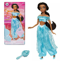 Official Disney Aladdin - Princess Jasmine Classic Doll with Brush RK7S2 772448 WA8LT